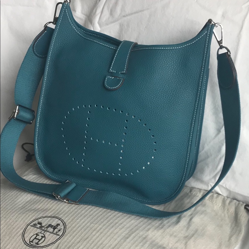💯 Authentic Hermes Evelyn bag